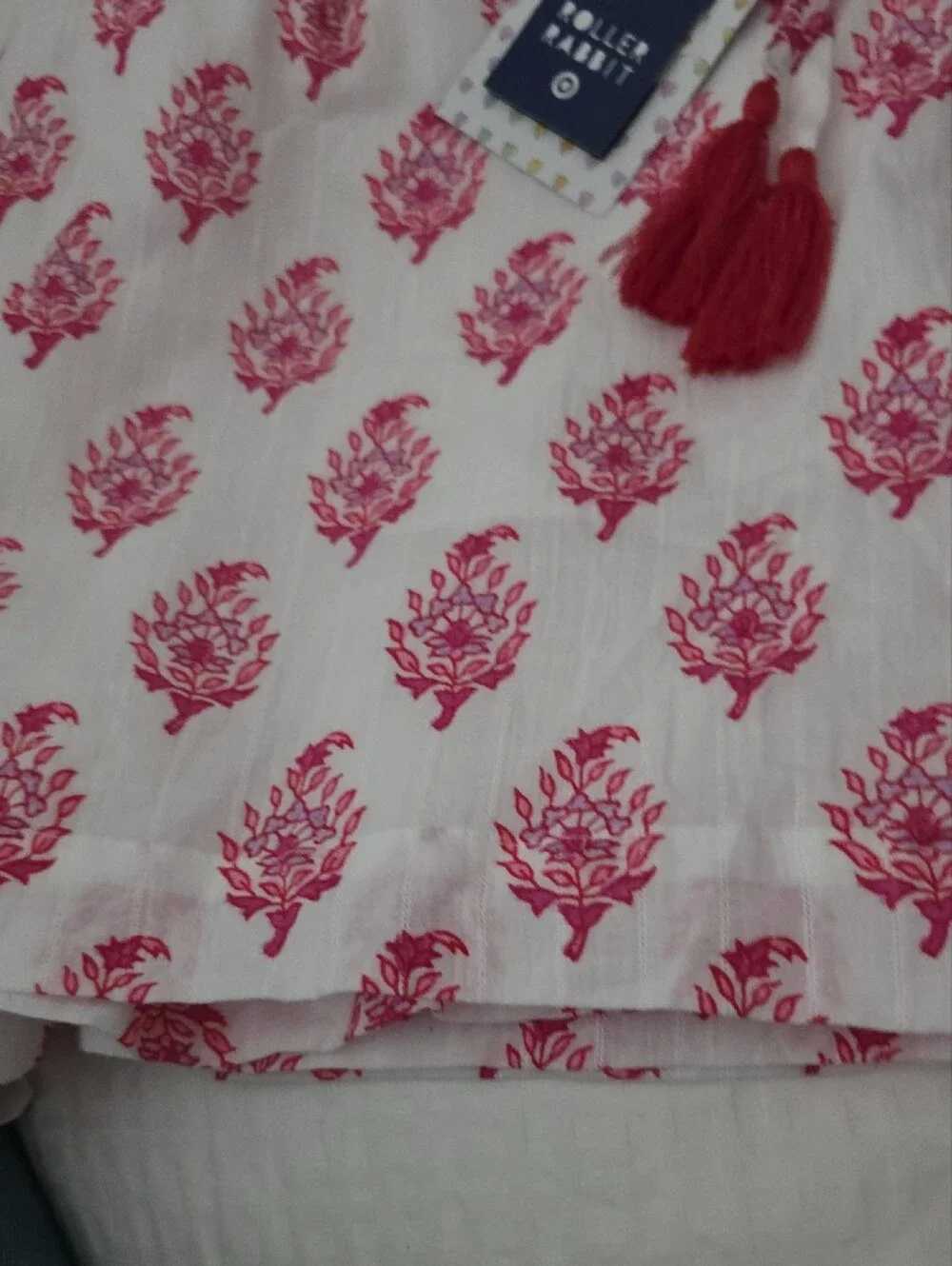 Roller Rabbit x Target Women's Bouquet Drawstrings Shorts Sz XXL Floral Feminine - Picture 4 of 4